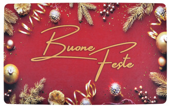 Vánoční gumová rohožka - předložka CHRISTMAS Bueno Feste 45x75 cm Mybesthome