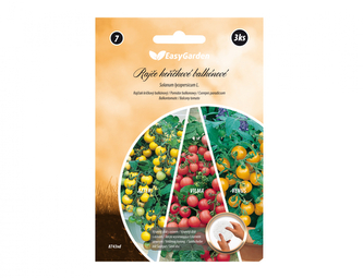 Disk výsevný Rajče balkonové VENUS, AZTEK, VILMA 3ks