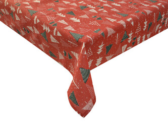Vánoční ubrus na stůl NATALE MAGIC II. červená motiv A 130x170 cm Mybesthome