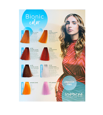 Inebrya Bionic Presentoir 8 nuances