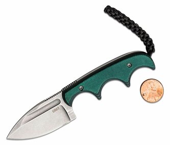 CR-2396 CRKT Minimalist® Spear Point Green Black