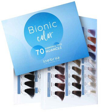 Inebrya Bionic Colour Chart 70 Nuances