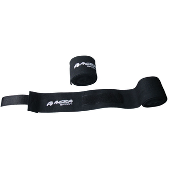 Bandáž na ruce pro bojové sporty Acra - černá