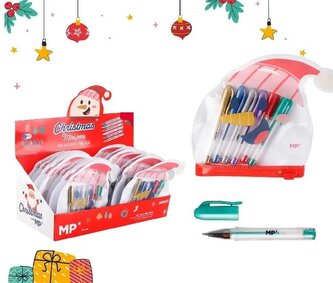 Długopis świąteczny 6szt mix