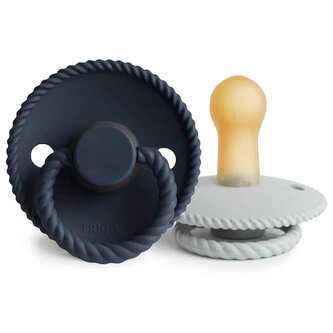 DVOJBALENIE CUMLÍKOV FRIGG ROPE SILVER GRAY/ DARK NAVY, 6-18M, KAUČUK