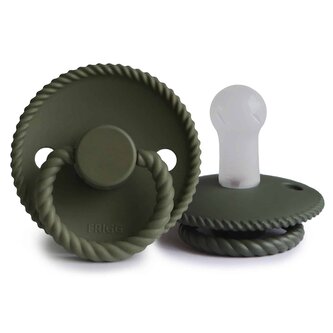 CUMLÍK FRIGG ROPE OLIVE, +6M, SILIKÓN