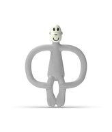 HRYZÁTKO A ZUBNÁ KEFKA MATCHSTICK MONKEY TEETHER COOL GREY