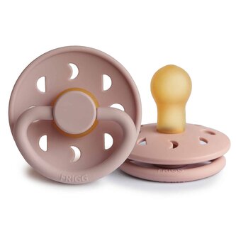 CUMLÍK FRIGG MOON PHASE BLUSH, 0-6M, KAUČUK