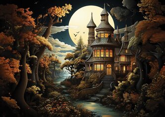 ART PUZZLE Puzzle Panství Roccoco 2000 dílků