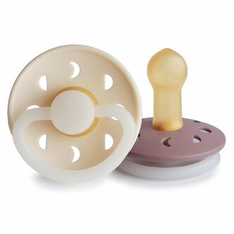 DVOJBALENIE CUMLÍKOV FRIGG MOON PHASE NIGHT CREAM/ TWILIGHT MAUVE, +6M, KAUČUK