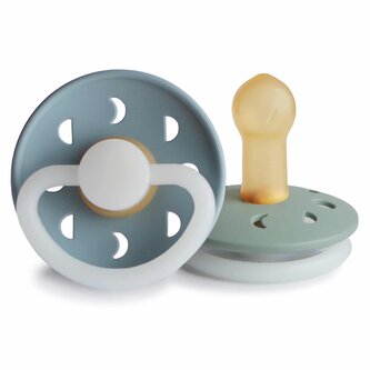 DVOJBALENIE CUMLÍKOV FRIGG MOON PHASE NIGHT STONE BLUE/ SAGE, +6M, KAUČUK