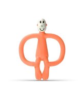HRYZÁTKO A ZUBNÁ KEFKA MATCHSTICK MONKEY TEETHER ORANGE
