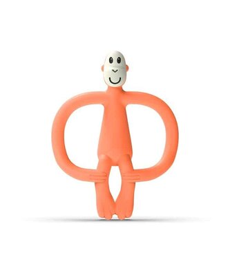 HRYZÁTKO A ZUBNÁ KEFKA MATCHSTICK MONKEY TEETHER ORANGE