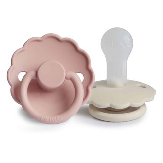 DVOJBALENIE CUMLÍKOV FRIGG DAISY BLUSH/ CREAM, +6M, SILIKÓN