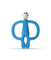HRYZÁTKO A ZUBNÁ KEFKA MATCHSTICK MONKEY TEETHER BLUE