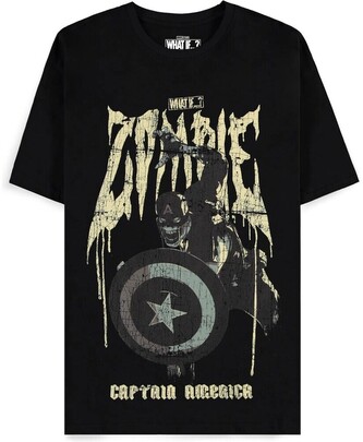 Tričko Captain America - Zombified 2XL