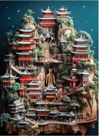 ANATOLIAN Puzzle Čína 1000 dílků