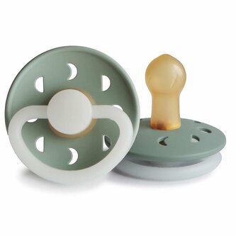 CUMLÍK FRIGG MOON PHASE SAGE NIGHT, 0-6M, KAUČUK