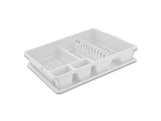 odkapávač 47x38x 8,5cm, LARGE, bílý, na nádobí, Tontarelli