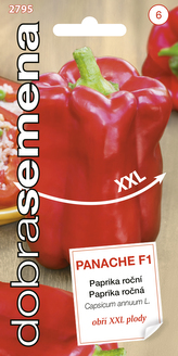 Dobrá semena Paprika zel. - Panache F1 10s kvadratická XXL