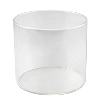Leeres Glas klar - 10x9cm