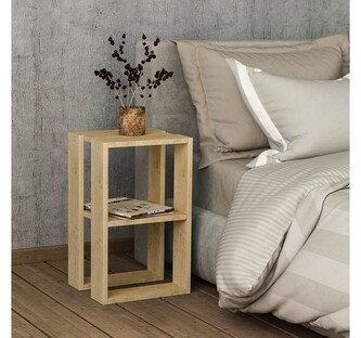 Noční stolek Houseland Lonie dub přírodní