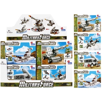 Stavebnice Armáda - 4 druhy