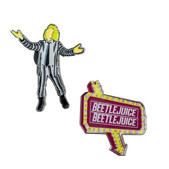 Beetlejuice Odznáčky 2 ks