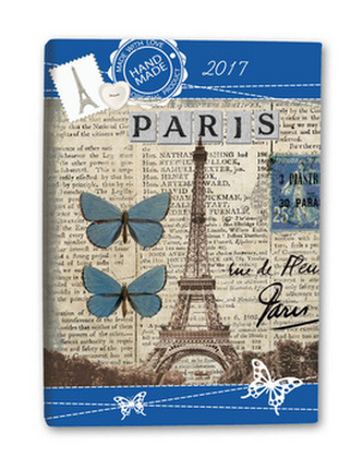Diář A5 Paris denní 2017
