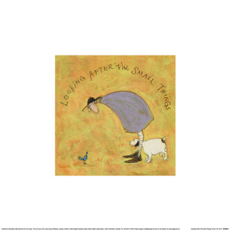 Umělecký tisk Sam Toft - Looking After The Small Things, 30 × 30 cm
