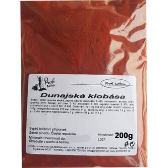 Dunajská klobása (200g) koření - Koření