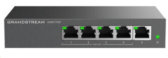 Grandstream GWN7700P Unmanaged Network Switch 5 portů / 4 PoE out Grandstream GWN7700P Unmanaged Network Switch 5 portů / 4 PoE out