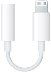 MMX62ZM/A iPhone Lightning/3,5mm Adaptér White (Bulk)