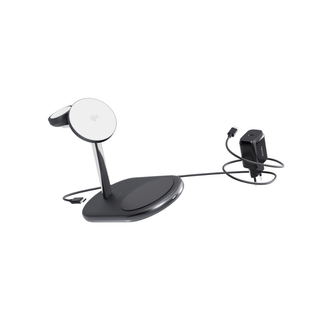 Epico UltraBase EX60 Qi2 3in1 Mag+ Wireless Charging Stand - černý