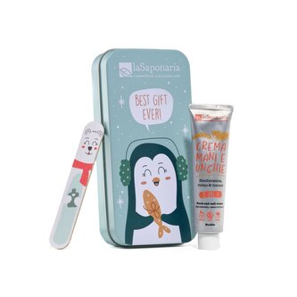 laSaponaria Dárková sada Zimní poklady (2 ks) - Péče o ruce a nehty - v krásné krabičce