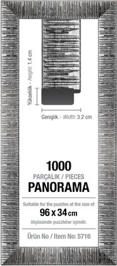 ART PUZZLE Rám na puzzle 96x34cm Silver (5716)