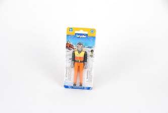 Bruder BWORLD Figurka řidiče sněžného skútru - náhradní díl