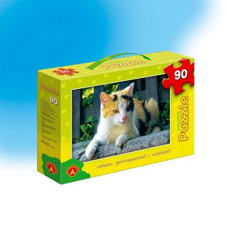 Puzzle 90 - Kočka