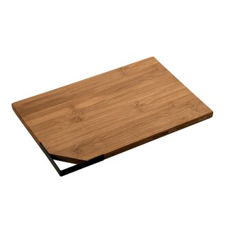 KESPER Prkénko z tmavého bambusu závěsné 38x25x1,6cm