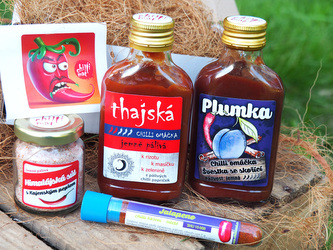 Dárkový set jemně pálivý