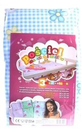 Pościel do łóżeczka dla lalek i misiów MIX