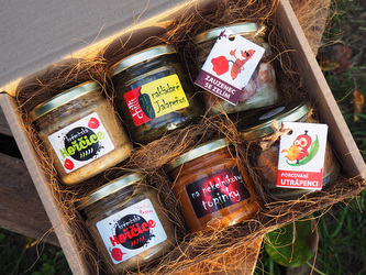 Dárkový set nakládaného pro labužníka masový