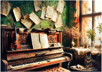 ANATOLIAN Puzzle Piano XL 700 dílků