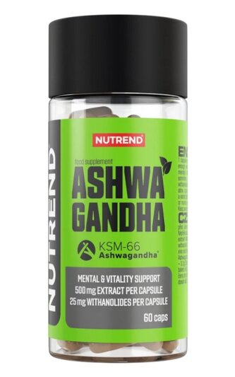 tablety Nutrend Ashwagandha 60kapslí