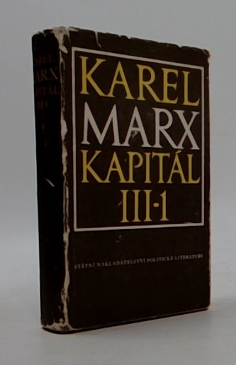 Karel Marx: Kapitál III-1