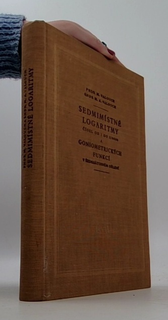 Sedmimístné logaritmy čísel od 1 do 110 000 a goniometrických funkcí