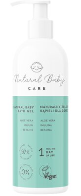 Natural Baby CARE dětský mycí a koupelový gel - 200 ml