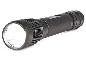 NEDIS LED svítilna/ napájení z baterie/ 4,5 V DC/ 10 W/ 500 lm/ dosah 250 m/ černá