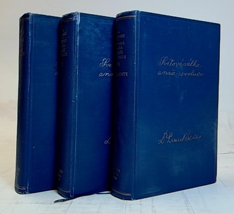 Světová válka a naše revoluce I.-III. (komplet 3 svazků)