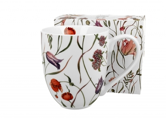 Porcelánový hrnek XXL Flower meadow 1000 ml v dárkové krabičce